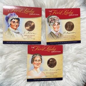 The First Lady Collection Coin Set of 3 Coins New in package
